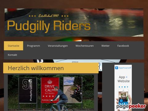 Motorradclub - Pudgilly Riders