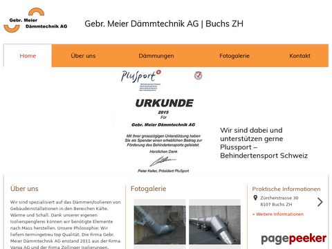 Gebr. Meier Dämmtechnik AG (Buchs ZH)
