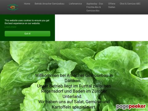 Geigelmooshof - Gemüsebau, Milchwirtschaft, Lieferservice für Grossisten und Grossverbraucher...