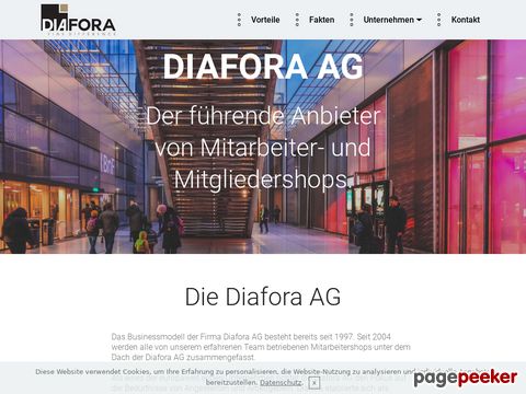 Diafora AG - massgeschneiderte Produkte aus der Informatik und Unterhaltungselektronik