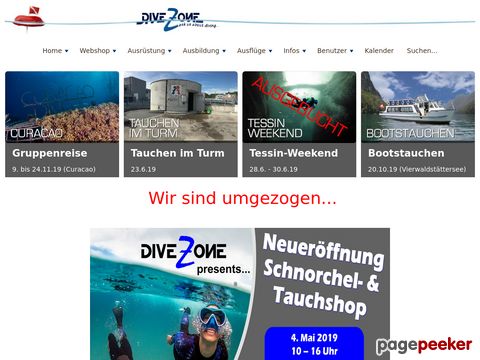 divezone.ch - Webshop & Lokal in Würenlos - Tauchschule - Tauchkurse - Tauchferien