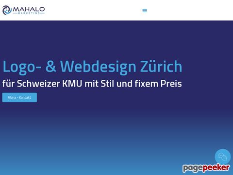 Mahalo Marketing GmbH - Logo- und Webdesign Zürich