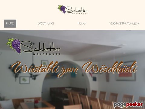 wiistueb.li - Besenbeiz Wiistübli zum Wöschhüsli