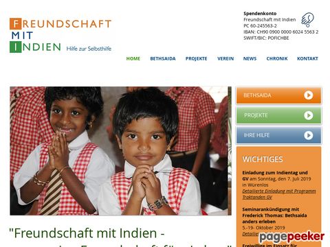 FMI - Freundschaft mit Indien