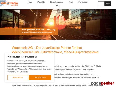 Videotronic AG - Ihr Partner für Videoüberwachungsanlagen im Furttal / ZH